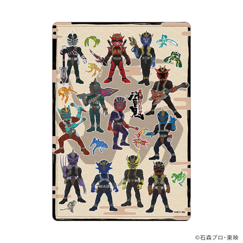 『仮面ライダー響鬼』キャラクリアケース01/集合デザイン(グラフアートイラスト)